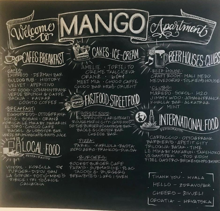 Apartments Mango Downtown Zagreb Ngoại thất bức ảnh